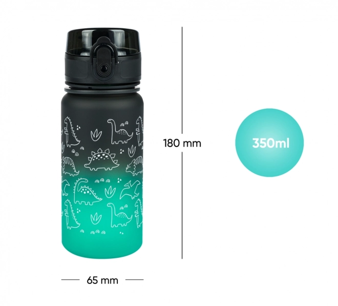 Baagl Tritan Drinking Bottle Gradient Dino 350ml