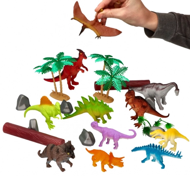 Dinosaur Figurine and Accessories Set