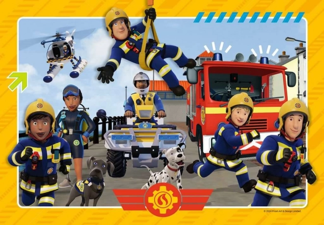 Ravensburger Fireman Sam Puzzles in Action 2x12 Pieces