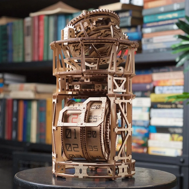 Ugears houten mechanisch model uurwerk met tourbillon