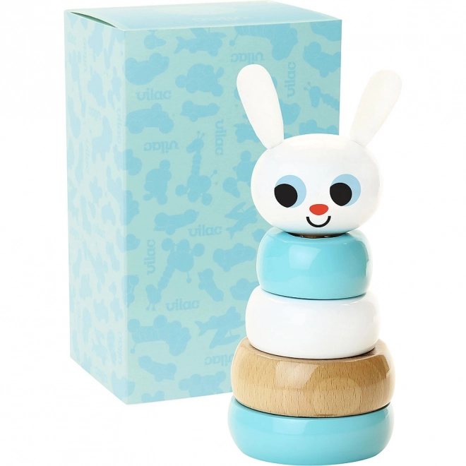 Vilac Wooden Stacking Tower Rabbit