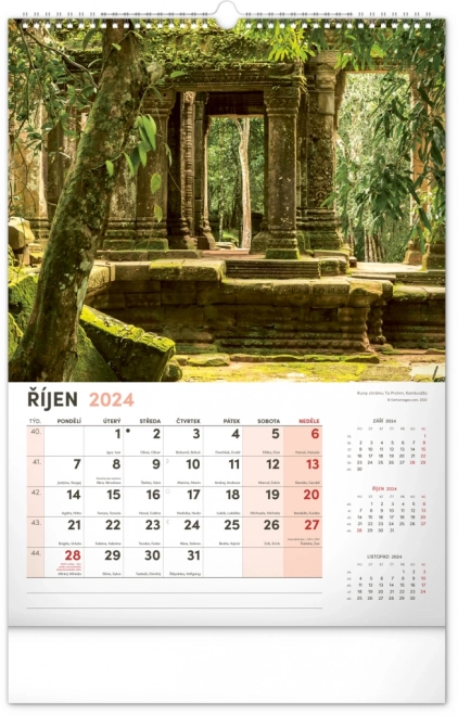 Wall Calendar Landscape 2024