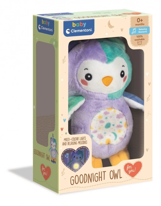 Clementoni Baby Soothing Owl with Lullabies