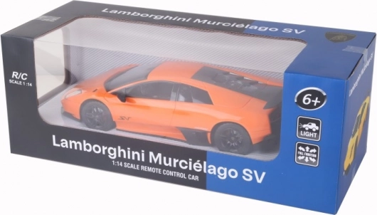 Voiture RC Lamborghini 1:14 orange/jaune