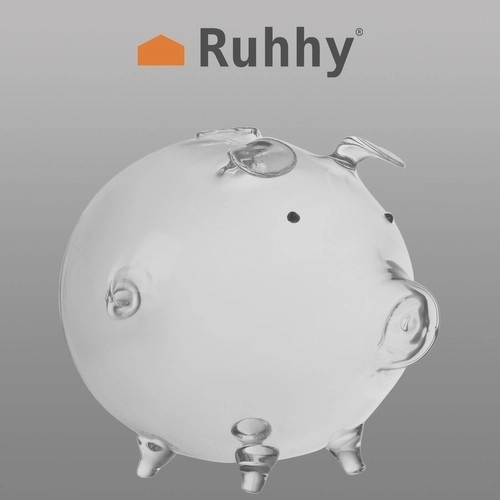 Glass Piggy Bank