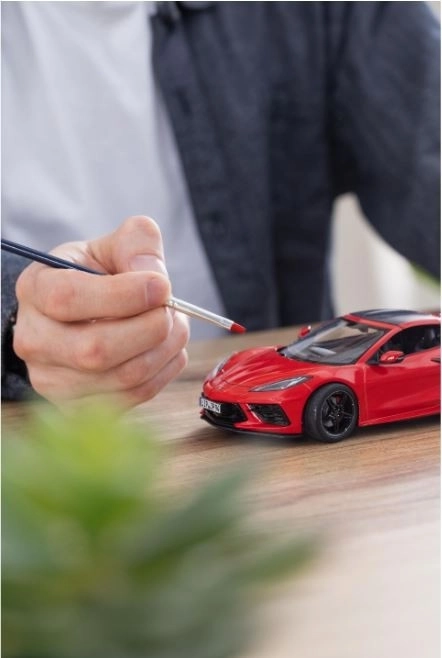 Plastic Model Car Corvette C8 Coupe