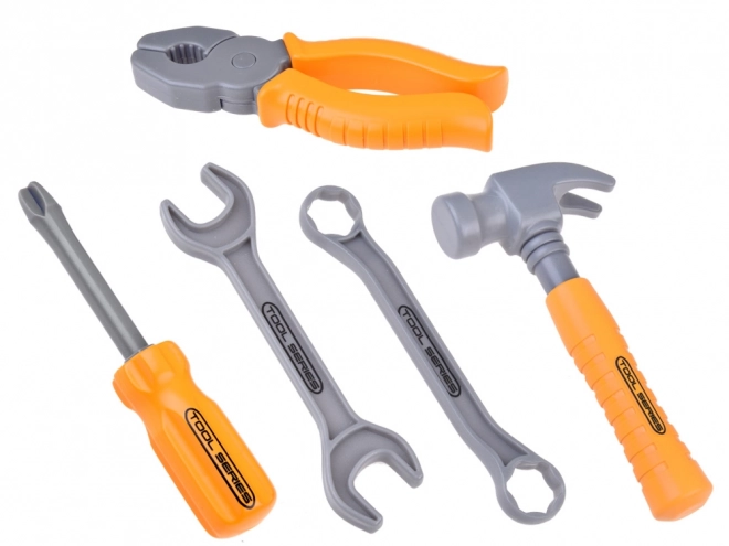 Large Kids Tool Set with Bag and Battery Drill
