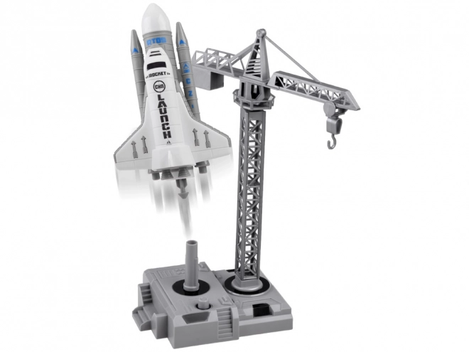 Space Shuttle and Launching Platform Playset