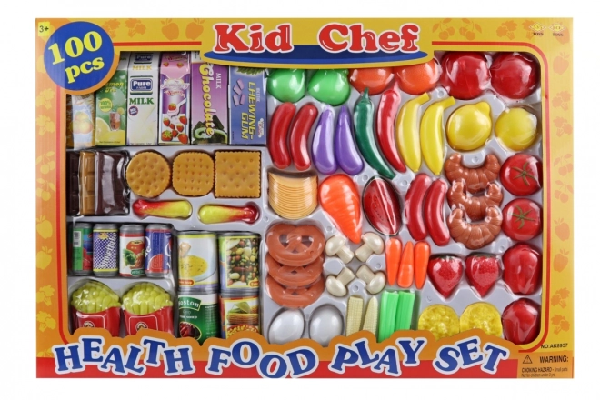 Large Play Food Set