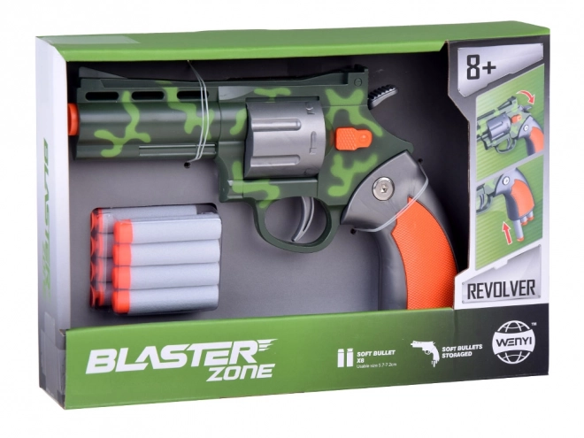 Revolver Toy Gun Set with Foam Darts