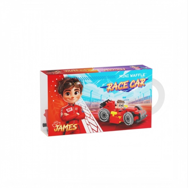 Mini Waffle Racing Car Set Red
