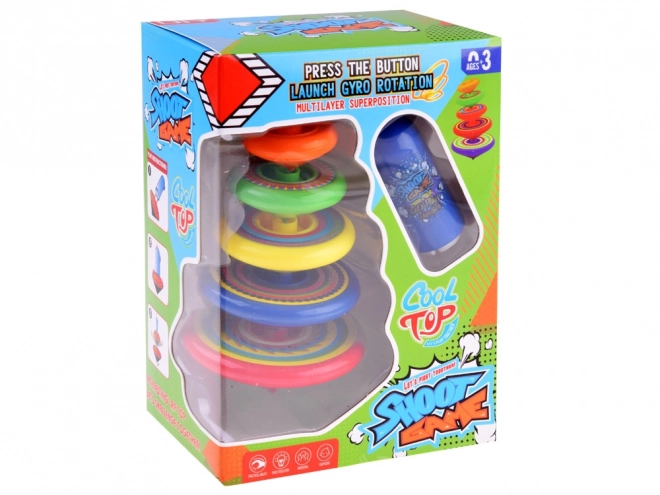 Mega Spinning Top Pyramid Game