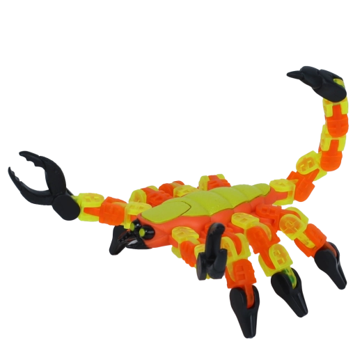 Flexible and posable scorpion