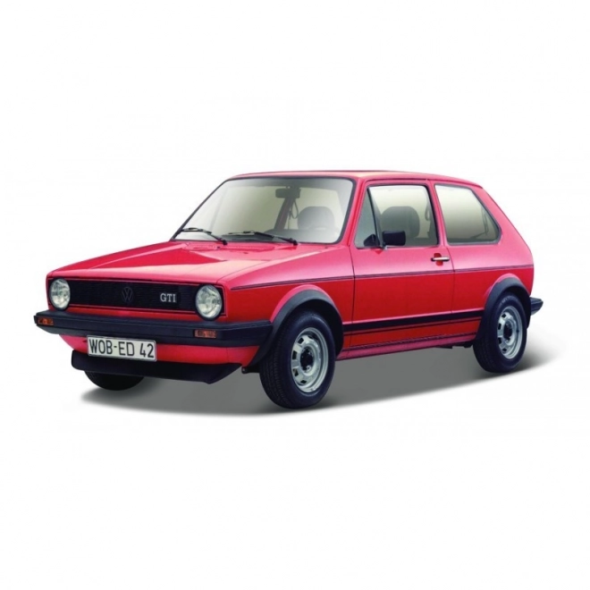 Volkswagen Golf MK1 GTI Red Diecast Model