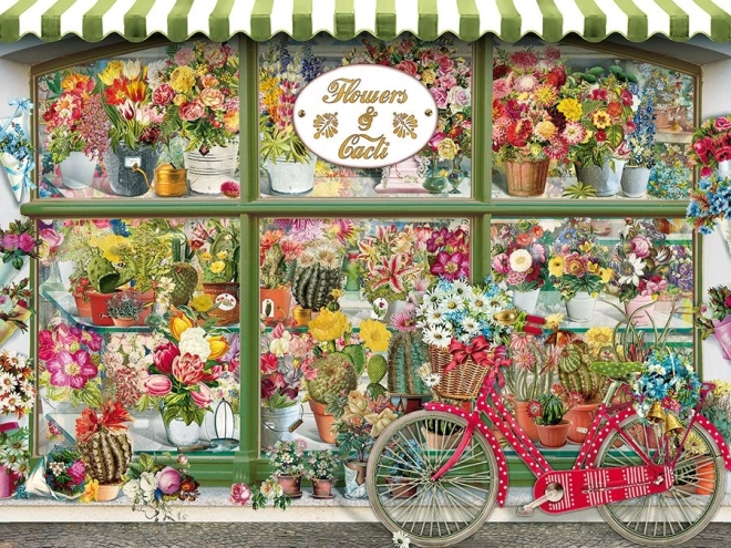 Cobble Hill Flower Shop and Cacti XL Puzzle 275 Pieces