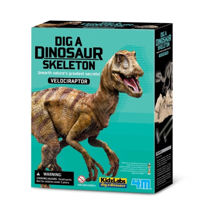 Dinosaur Excavation Kit - Velociraptor