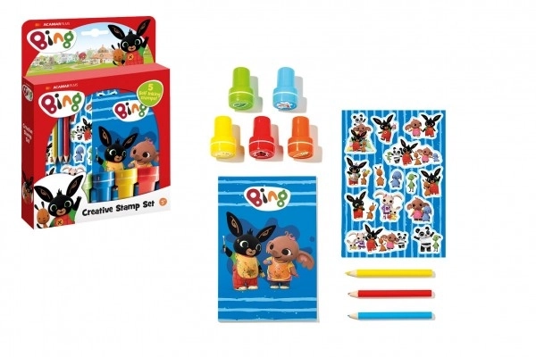 Stamp and Sticker Set Bing Bunny