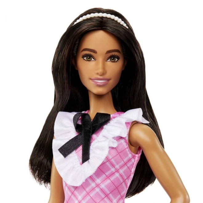 Barbie Fashionistas Doll in Pink Plaid Dress