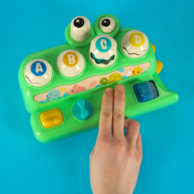 Interactief spel met hamer Krokodil voor kinderen 18m+