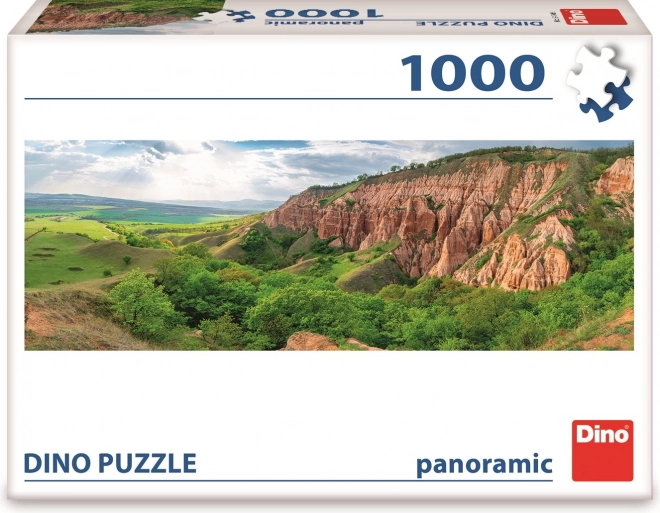 Dino Red Canyon Panoramic Puzzle 1000 Pieces