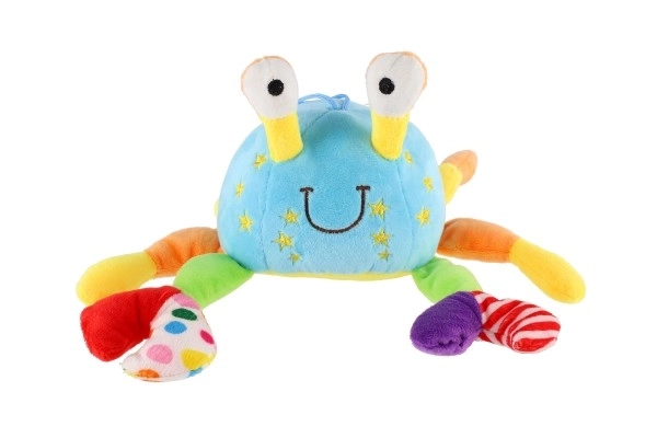 Plush Rattle Crab Toy