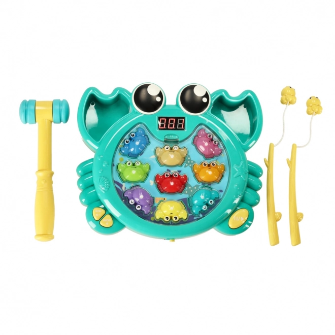 Sensory Toy Hammer Fishing Game 2-in-1