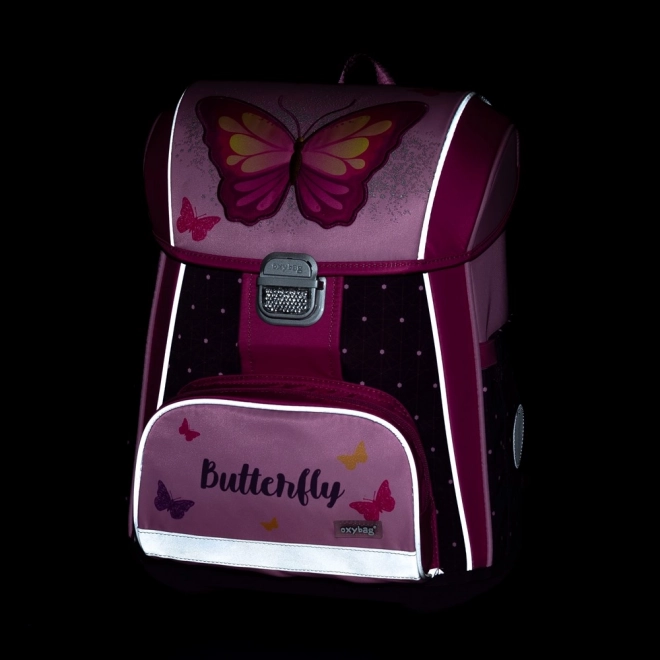 School Backpack Premium Butterfly