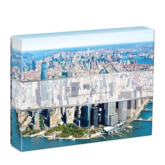 Galison Double-Sided Puzzle New York City by Gray Malin