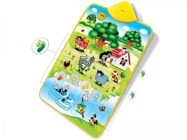 Musical Play Mat with Krtek