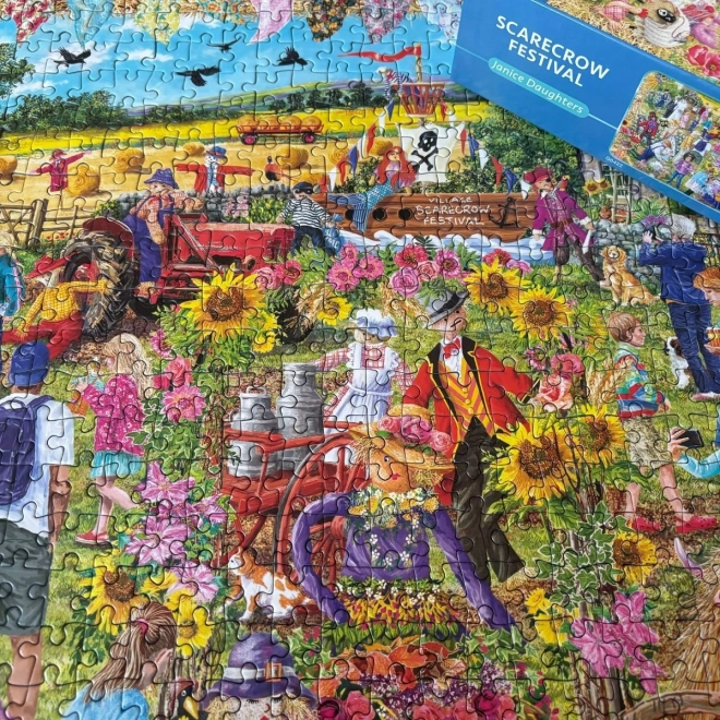 Gibsons jigsaw puzzle scarecrow festival 1000 pieces