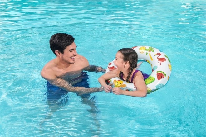 Fruit Design Inflatable Swim Ring 61cm Bestway