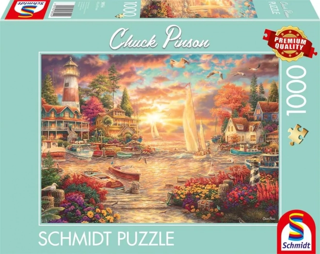 Puzzle Mattina sul lago