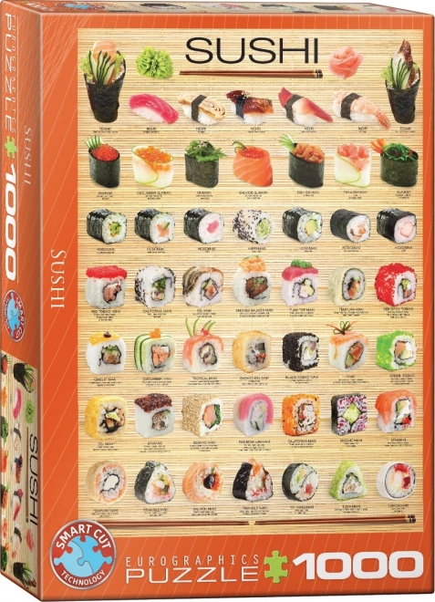 Eurographics Sushi Puzzle 1000 Pieces