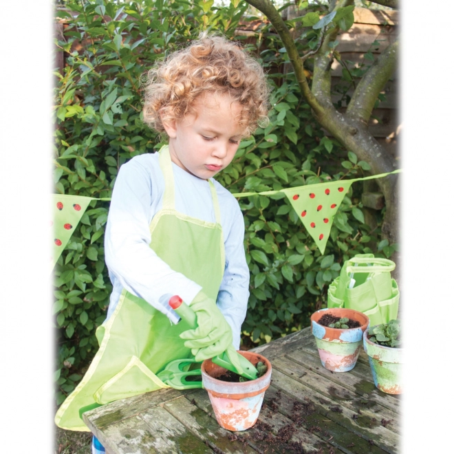 Bigjigs Toys Garden Gloves Green