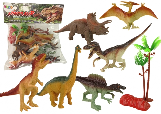 Dinosaur Figurine Set with Accessories