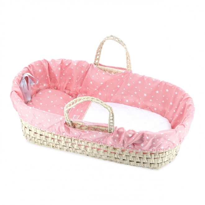 Coral Star Doll Carry Basket