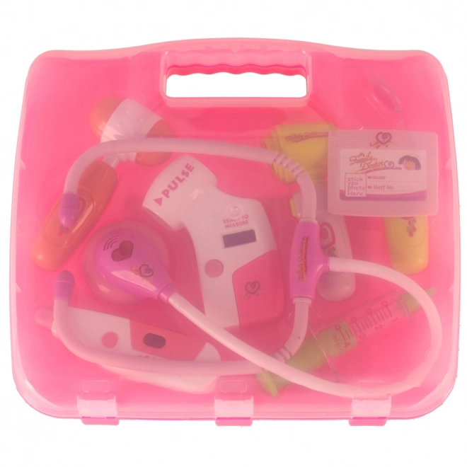 Doctor Toy Set with Lights - Pink