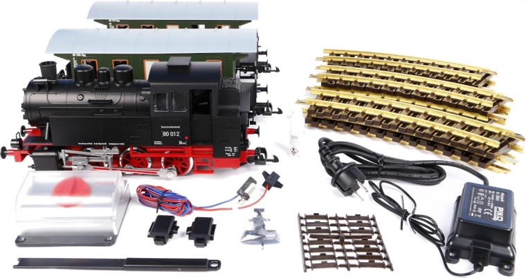 Realističen parni pogon: zvok in dim