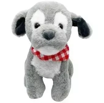 Plush Dog Azorek Gray 26 cm