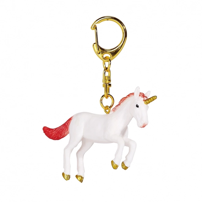 Mojo unicorn keychain in jump red