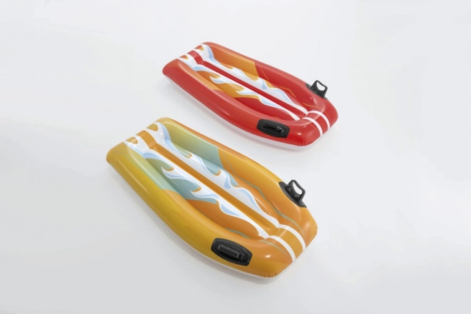 Inflatable Floating Mat with Handles