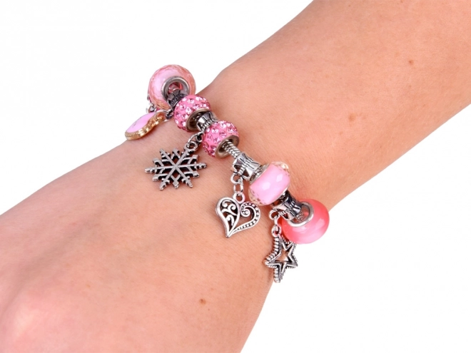 Bead & Charm Bracelet Set with Gift Packaging