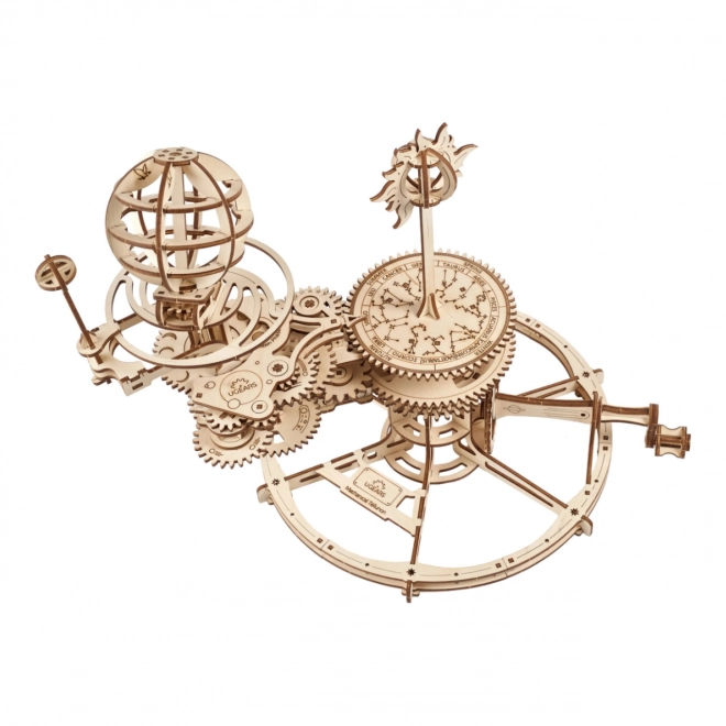 Ugears wooden mechanical tellurium puzzle