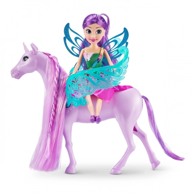 Sparkle Girlz Fairy Doll with Unicorn