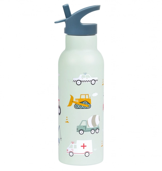 Stainless Steel Bottle with Vehicle Design 500ml