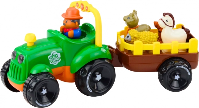Interaktivni traktor z živalmi