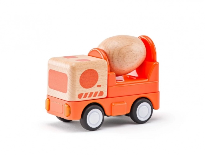 Wooden Cement Mixer with Lights and Sounds