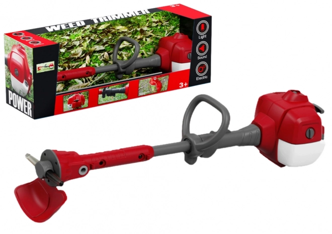 Children's Red Garden Toy Trimmer with Sounds