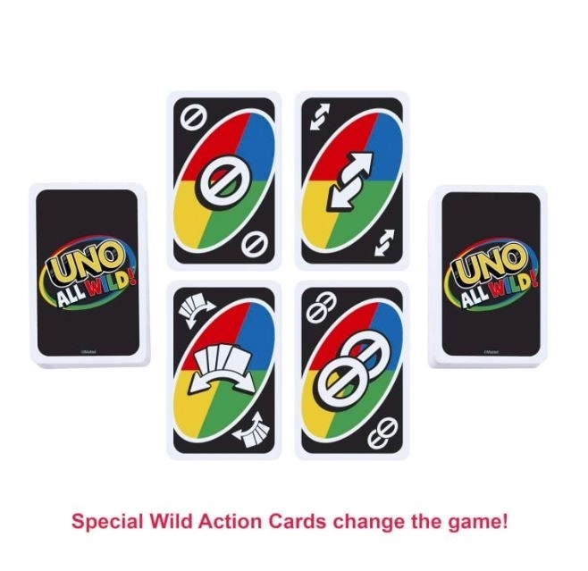 Uno All Wild Card Game