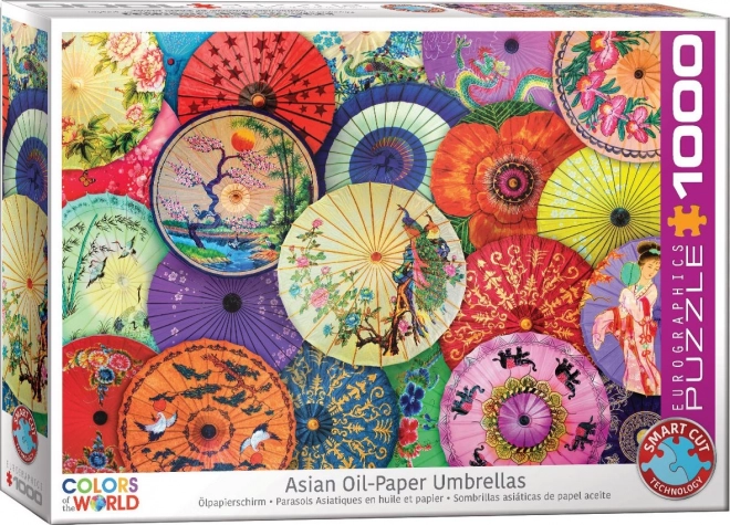 Eurographics Asian Umbrellas Puzzle 1000 Pieces